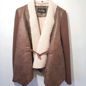 Sam Edelman Faux Leather Jacket M